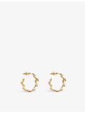 Tiffany & Co. Olive Leaf hoop earrings 18ct yellow gold, UK version
