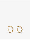 Tiffany & Co. Olive Leaf hoop earrings 18ct yellow gold, UK version