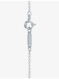 Tiffany & Co. platinum diamond cross pendant necklace 0.21ct, UK version