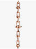 Tiffany HardWear 18ct rose-gold necklace 18 inch, UK version