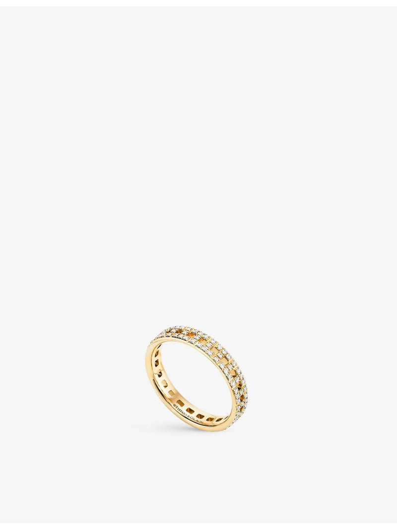 Tiffany & Co 18ct yellow gold diamond ring 0.23ct (British brand)