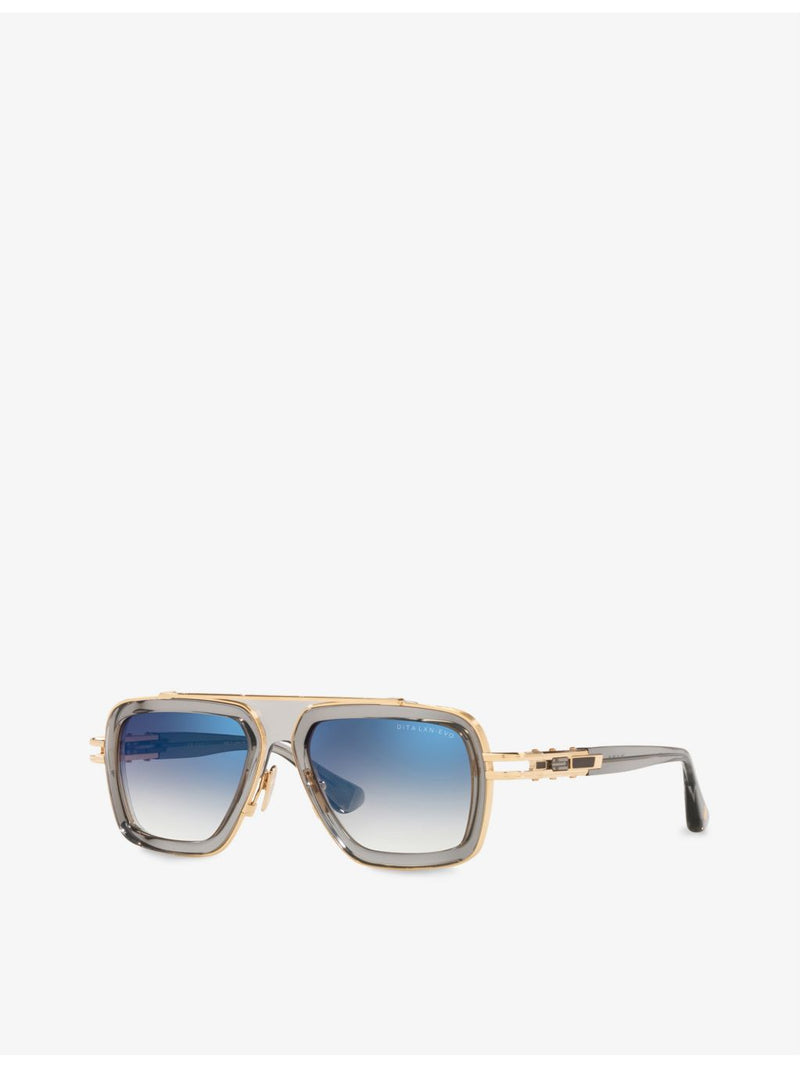 Dita acetate square sunglasses D4000397, imported from the UK