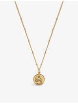selfridges With Love Darling Abundantia 14ct Yellow Gold-Plated Vermeil Sterling Silver Necklace 55cm- Buy online at McGrocer