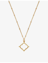 selfridges With Love Darling #11 Community 14ct Yellow Gold-Plated Vermeil Sterling-Silver Pendant Necklace- Buy online at McGrocer