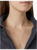 With Love Darling fish necklace 14ct gold plated sterling silver (British brand)