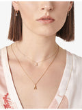 La Maison Couture B initial diamond huggie earring, UK version