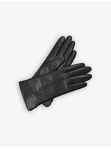 selfridges Aspinal of London Cashmere-lined Leather Gloves Large (8 Inches)- Buy online at McGrocer