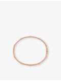 Van Cleef Arpels rose gold clover bracelet, imported from the UK