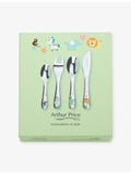 Arthur Price Jungle children's cutlery set 4-piece, imported from the UK
