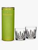Waterford Lismore crystal tumblers set of two 266ml, UK version