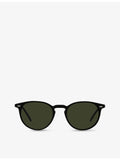 Oliver Peoples Riley Sun acetate round sunglasses, imported from the UK