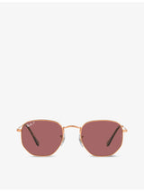 selfridges Ray-Ban RB3548N Hexagonal Steel Sunglasses- Buy online at McGrocer