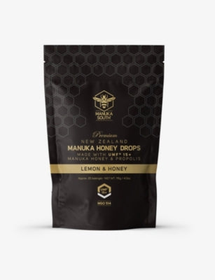 Manuka South propolis honey and lemon drops 25 pack, UK version