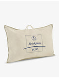 Brinkhause blue cotton goose down pillow 50x75cm - British product