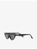 Fendi cat-eye acetate sunglasses tortoiseshell, imported from the UK