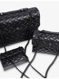 Kurt Geiger London XXL Kensington Drench leather shoulder bag (British brand)