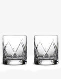 Olann crystal whiskey tumblers set of two 350ml, imported from the UK