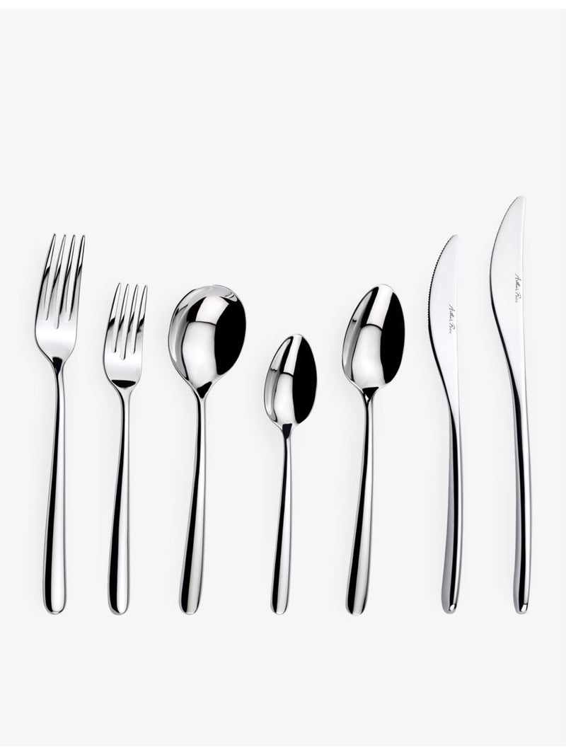 Arthur Price Echo stainless steel cutlery set 56-piece, imported from the UK
