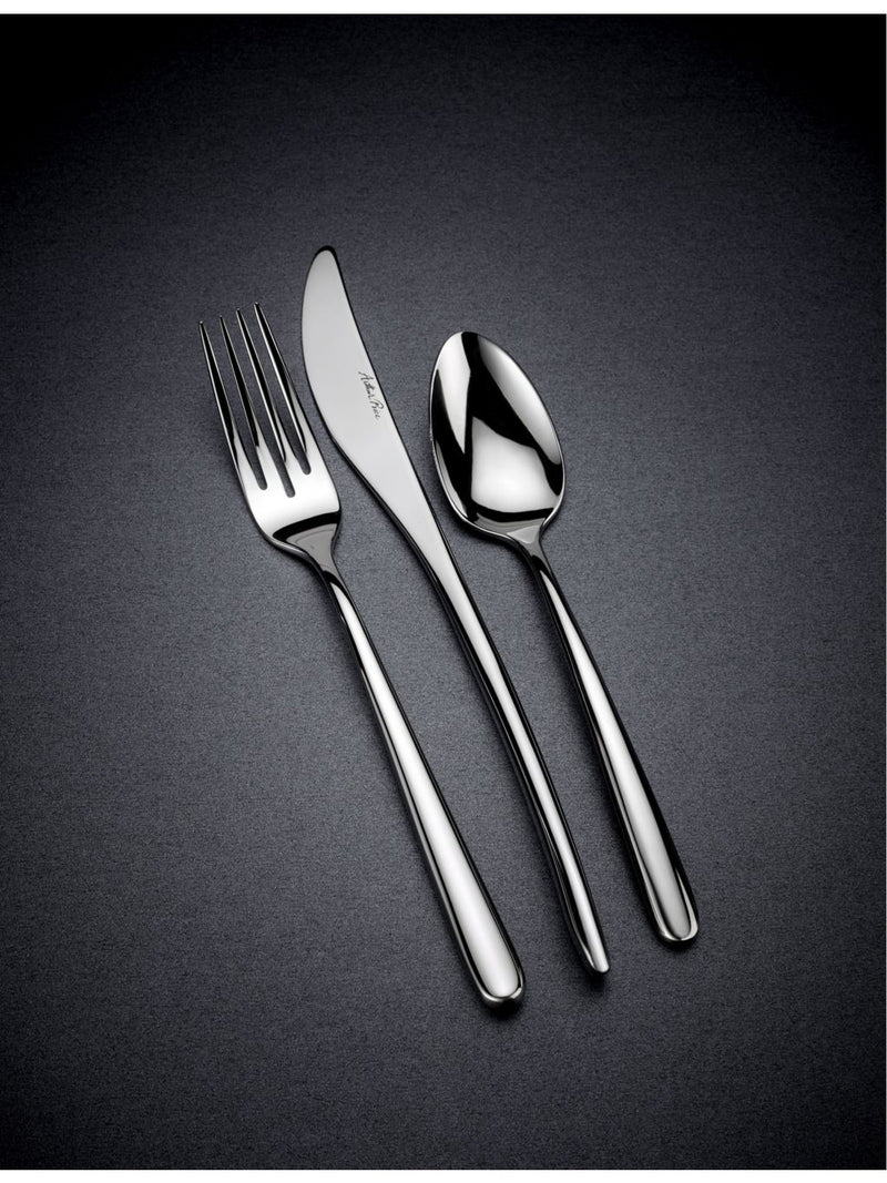 Arthur Price Signature Echo stainless steel 84-piece cutlery set, UK version