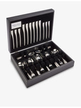selfridges Arthur Price Signature Echo Stainless-Steel 44-Piece Cutlery Set- Buy online at McGrocer