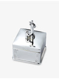 Arthur Price silver-plated giraffe keepsake box set of two (British brand)