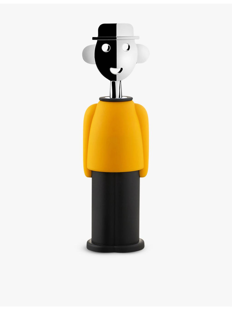 Alessi Alessandro M chrome-plated zamak corkscrew 21cm - British product