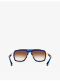Dita aviator sunglasses acetate frame with gold hardware - British product