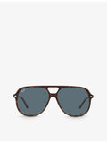 Ray-Ban RB2198 square-frame acetate aviator sunglasses (British brand)