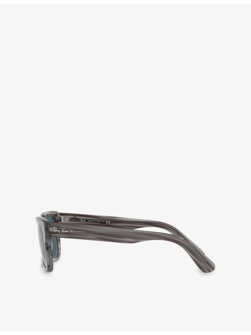 Ray-Ban Mr Burbank rectangular-frame acetate sunglasses, UK version