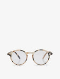 IZIPIZI #D Round-Framed Light Tortoise Reading Glasses