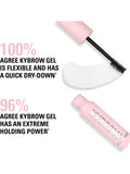 Kylie Cosmetics Kybrow transparent brow gel 5ml - British product