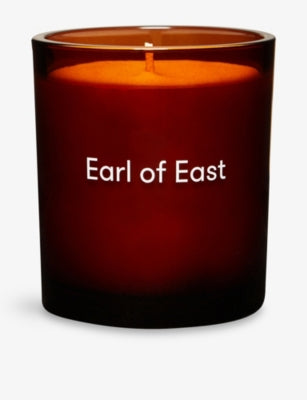 Earl of East Smoke & Musk candle 260g, imported from the UK