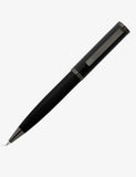 Hugo Boss herringbone ballpoint pen brass and chrome 14cm - British product