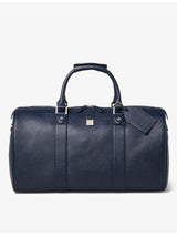 selfridges Aspinal of London Boston Grained-Leather Duffle Bag- Buy online at McGrocer