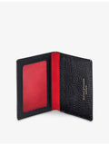 Aspinal of London leather card holder with ID window - British product