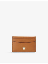 selfridges Aspinal of London Logo-Embellished Leather Card Holder- Buy online at McGrocer