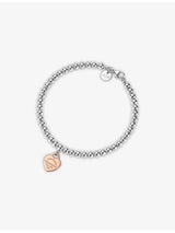 selfridges Tiffany & Co. Return to Tiffany Heart Tag 18ct Rose-Gold and Sterling Silver Bracelet Medium- Buy online at McGrocer