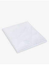 selfridges The White Company Sateen Cotton Single Flat Sheet- Buy online at McGrocer