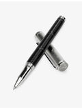 Aspinal of London croc-embossed leather rollerball pen, imported from the UK