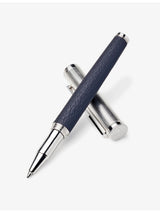 selfridges Aspinal of London London Leather and Rhodium-Plated Brass Rollerball Pen 13.4cm- Buy online at McGrocer