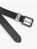 Diesel leather belt B-Guarantee with square buckle (British brand)