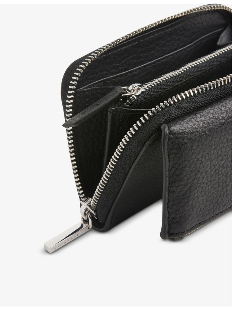 Whistles Bibi leather purse with grained leather finish (British brand)