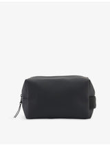 selfridges Rains Small Coated-Canvas Wash Bag- Buy online at McGrocer