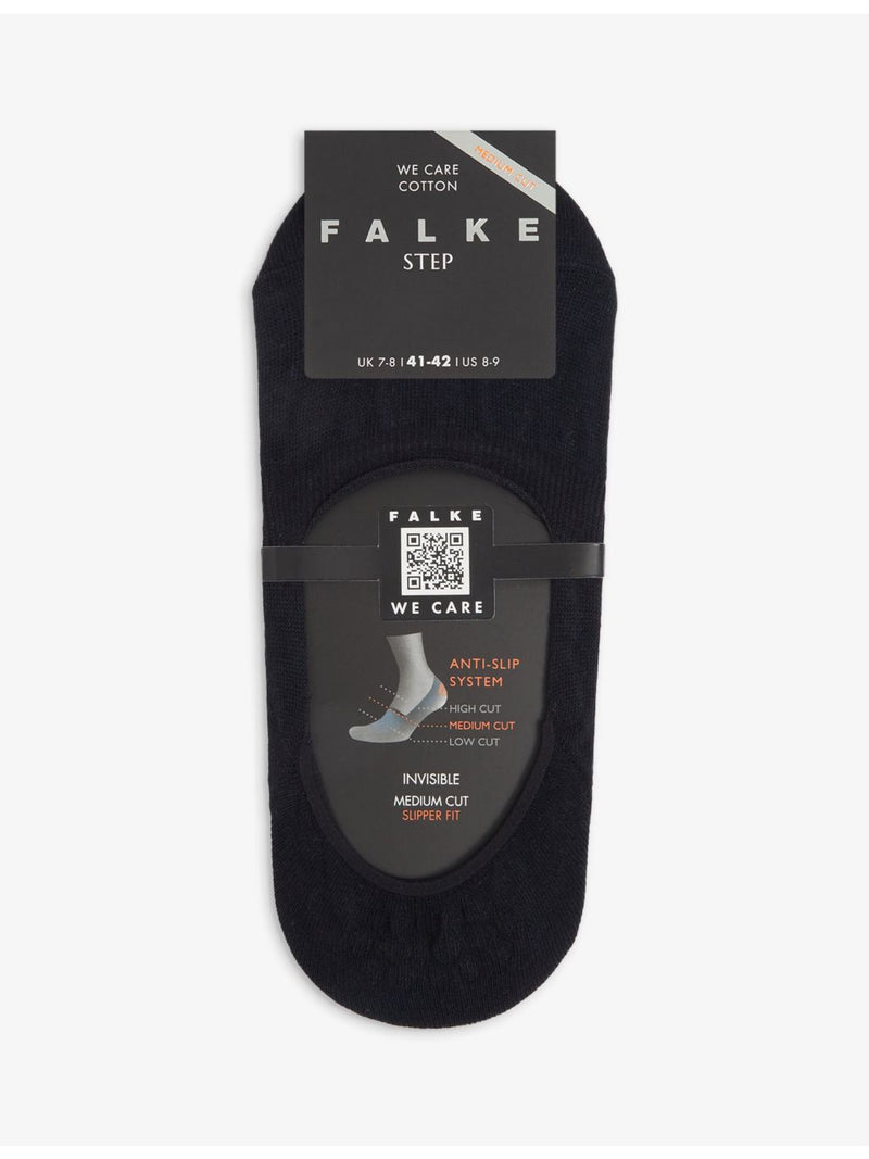 FALKE medium-cut invisible cotton-blend socks - British product