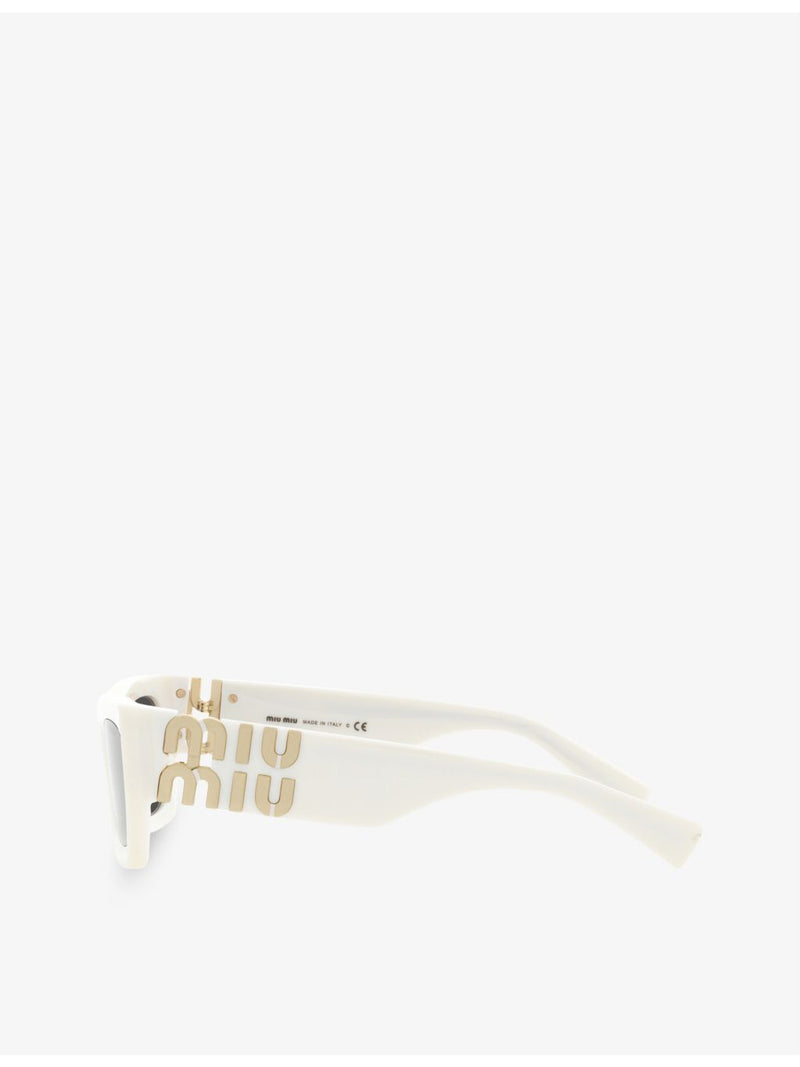 Miu Miu MU 09WS rectangle-frame acetate sunglasses, UK version