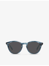 selfridges Oliver Peoples Desmon Sun Round-Frame Acetate Sunglasses- Buy online at McGrocer