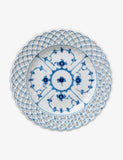 Royal Copenhagen Blue Fluted Full Lace plate 25cm, imported from the UK