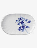 Royal Copenhagen Hosta oval porcelain dish 24cm (British brand)