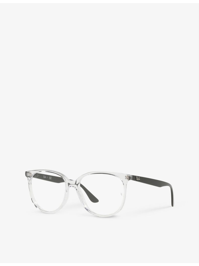 Ray-Ban RX4378V round acetate glasses 52mm (British brand)