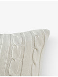 Ralph Lauren Home logo-embroidered cushion cover 45cm - British product